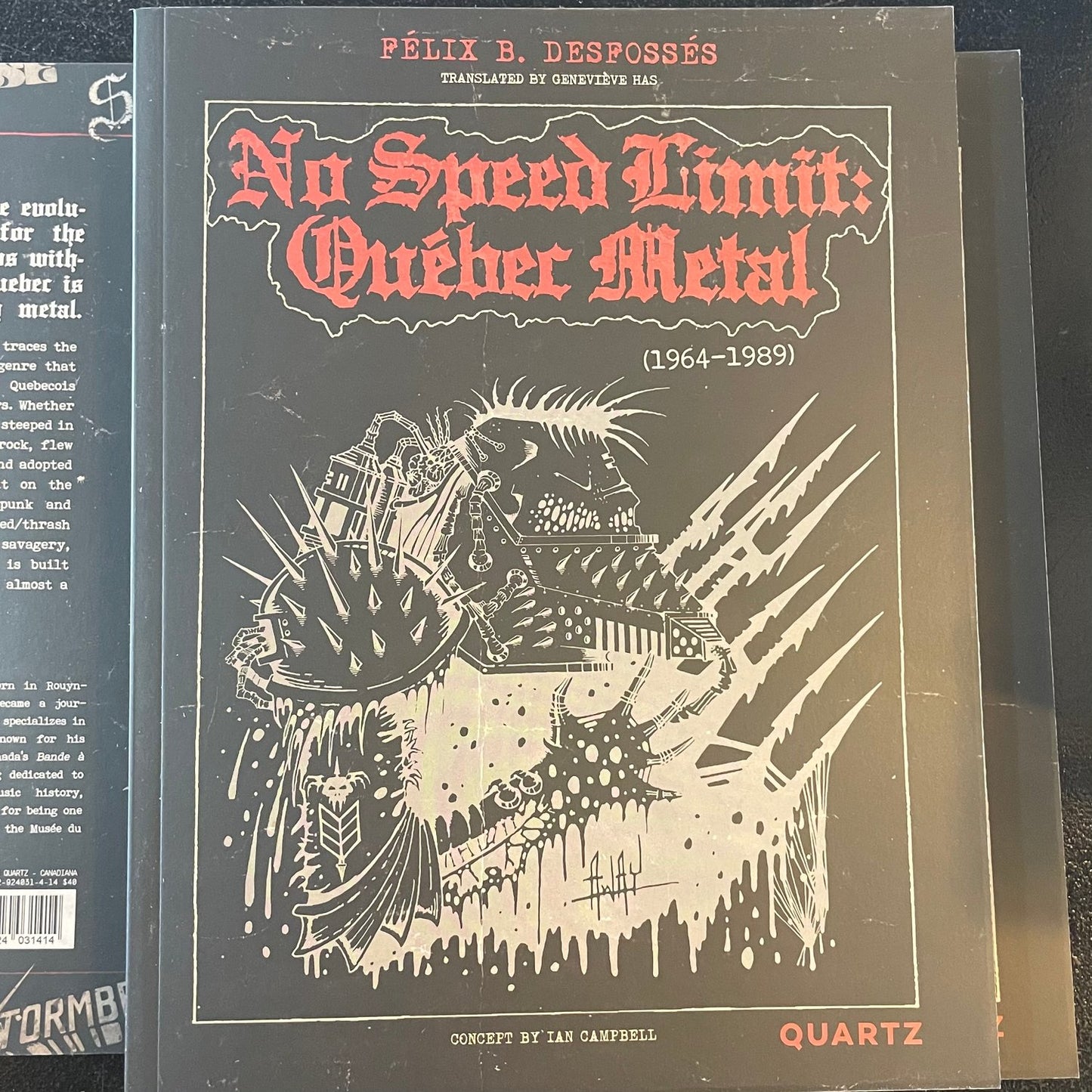 No speed limit: Québec metal (1964-1989) - Félix B. Desfossés