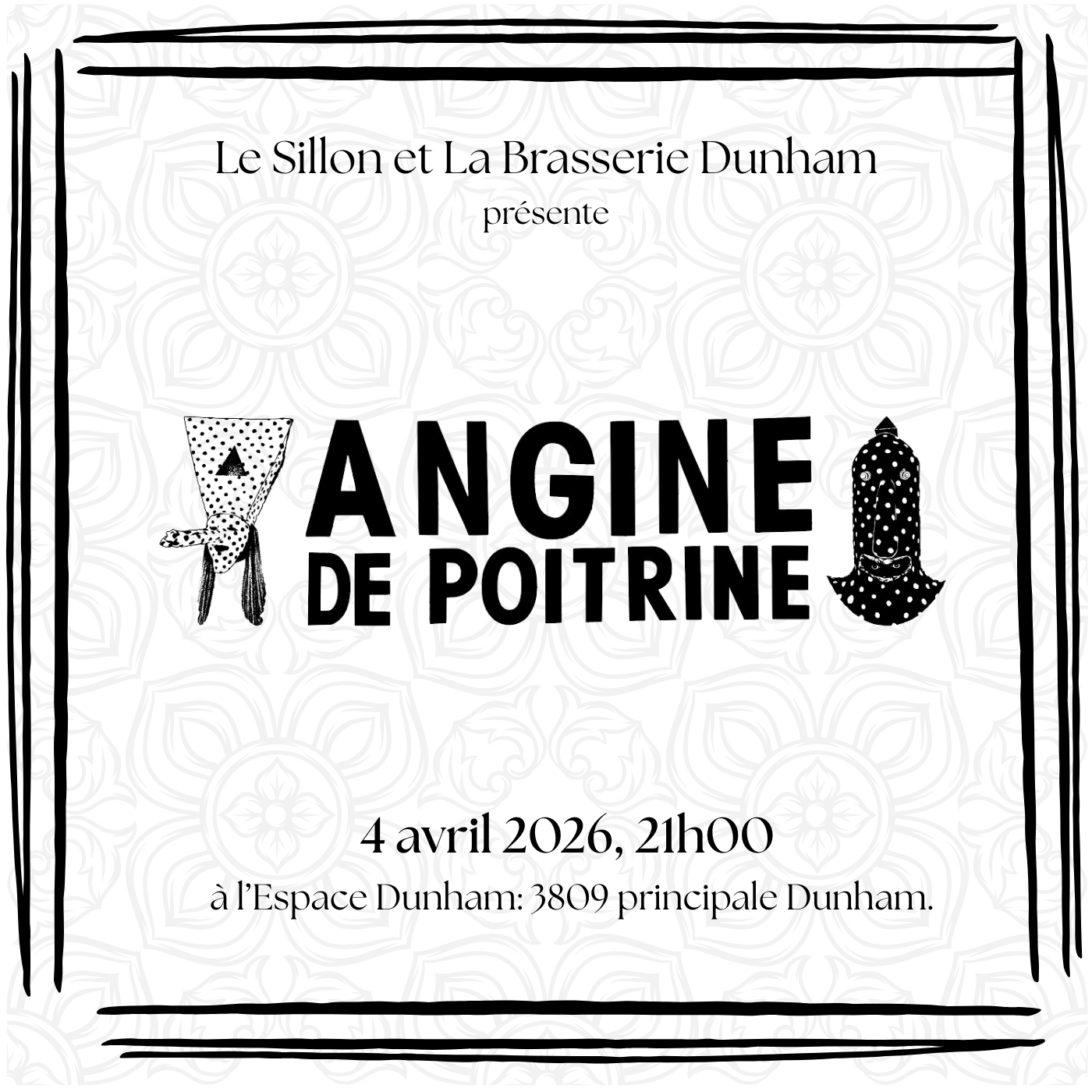 Spectacle | Angine de Poitrine | 4 avril 2026