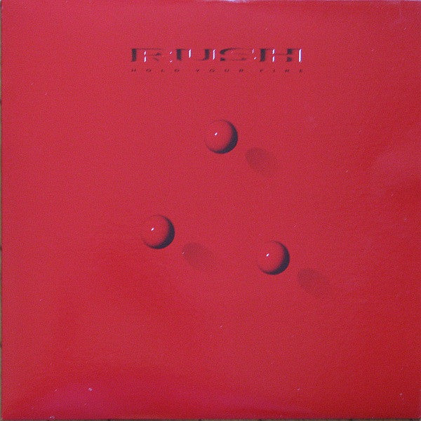 Rush - Hold your fire