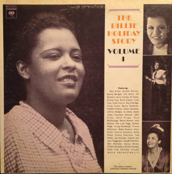 Billie Holiday - The Billie Holiday story vol.1