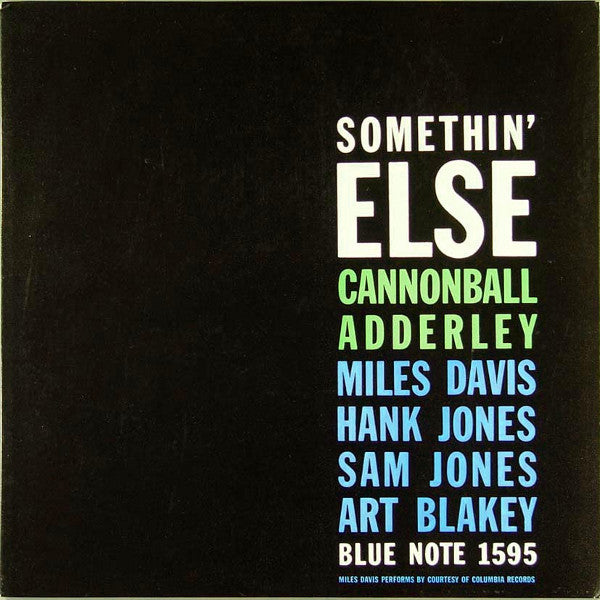 Cannonball Adderley & co. - Somethin' else