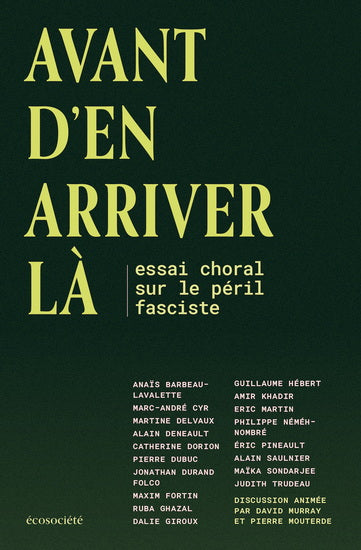 Avant d'en arriver là - Collectif