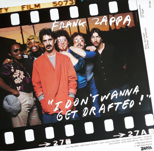 Frank Zappa - I don't want to get drafted!
