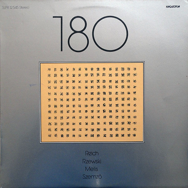 Reich/Rzewski/MelisÉSzemzö - 180