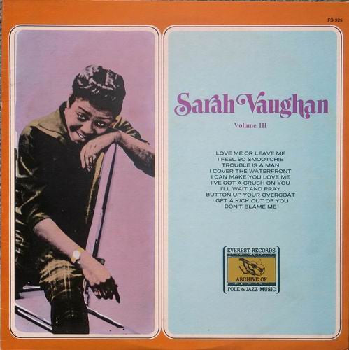Sarah Vaughan - Volume3
