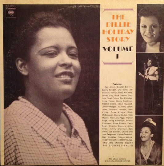 Billie Holiday - The Billie Holiday story vol.1