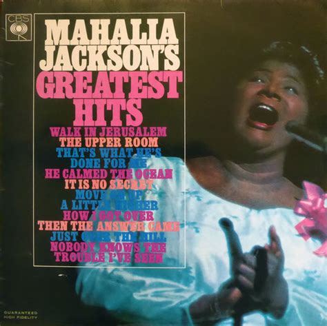 Mahalia Jackson - Greatest hits