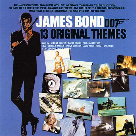 James Bond 007 - 13 original themes